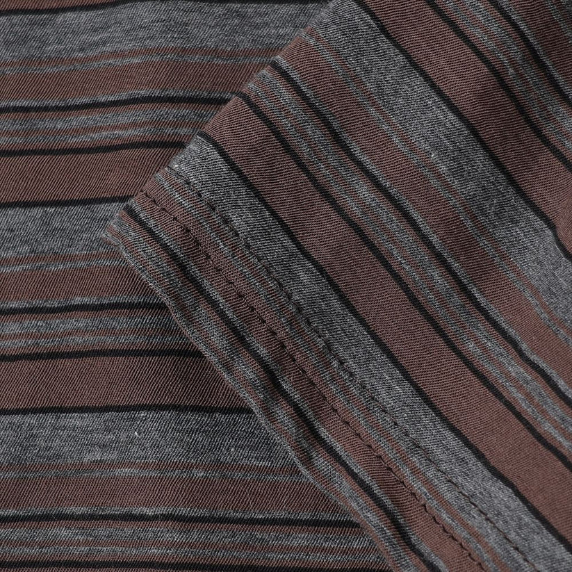 marka 25SS BORDER TEE ORGANIC x MELANGE