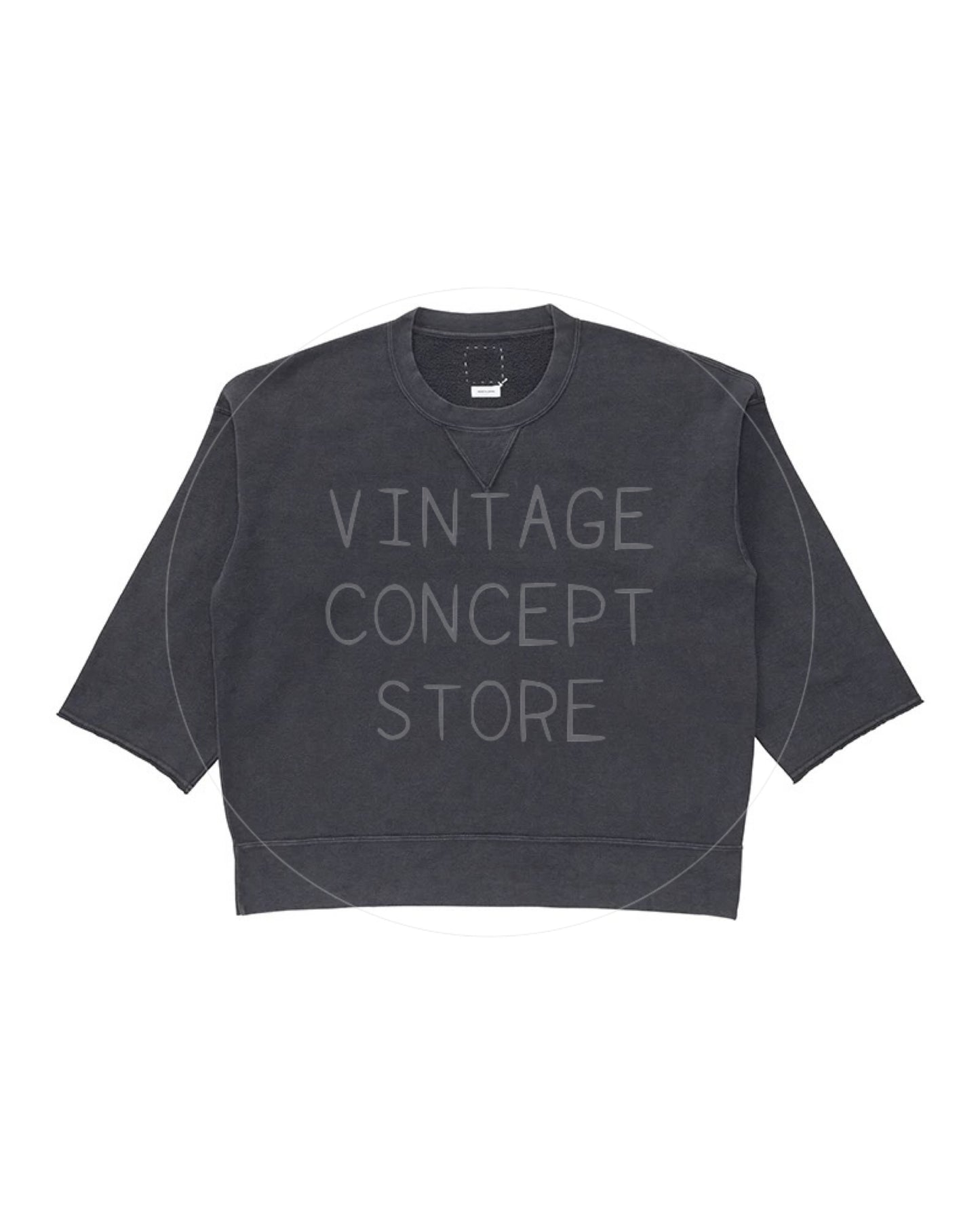 visvim 25SS JUMBO SB SWEAT 3/4 DMGD