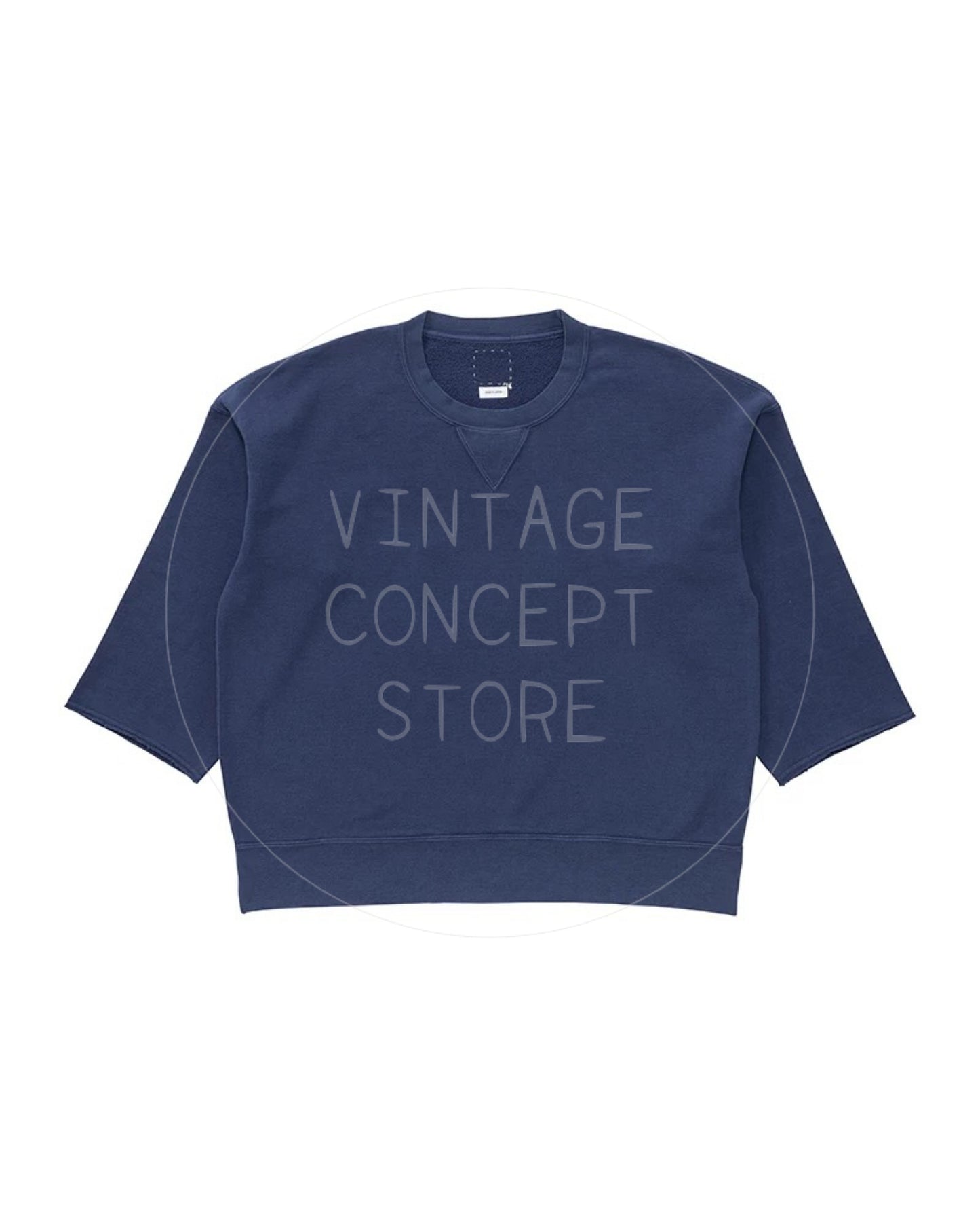 visvim 25SS JUMBO SB SWEAT 3/4 DMGD
