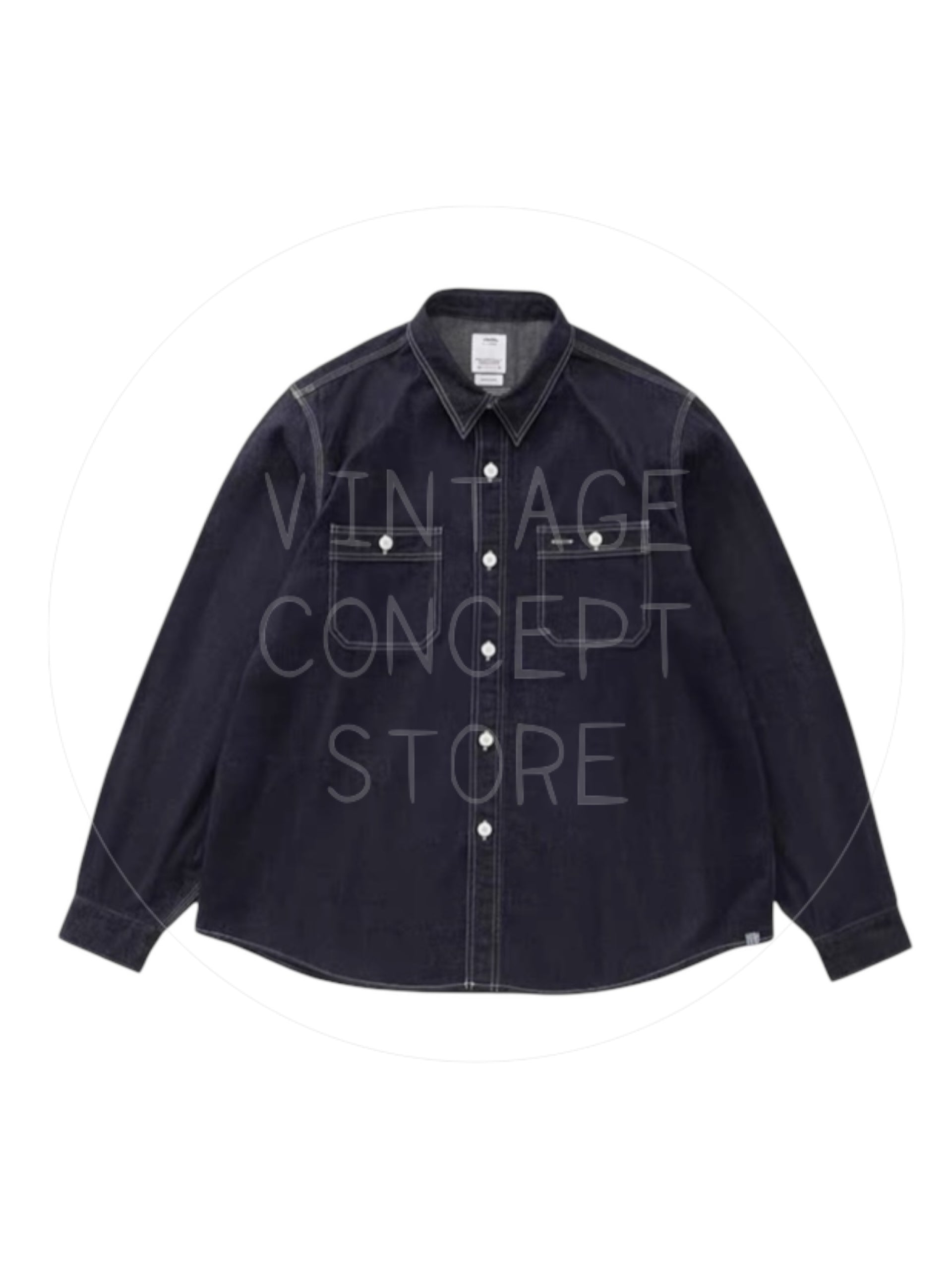 visvim 26SS SS LARRIKAN SHIRT L/S MUD OD