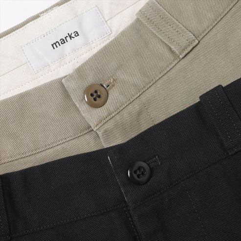 marka 25SS US.ARMY CHINO TROUSERS ORGANIC COTTON GABARDINE