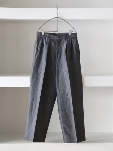 blurhms 26SS Silk-Wo-Co Two-tuck Slacks