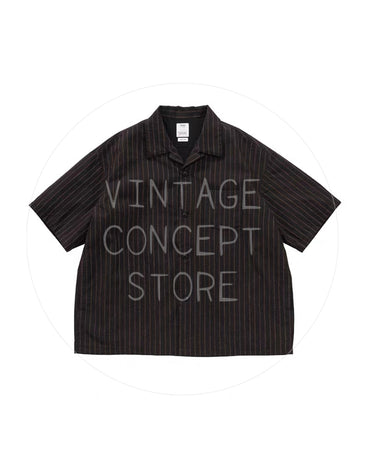 visvim 25AW WALLIS DOWN SHIRT S/S STRIPES