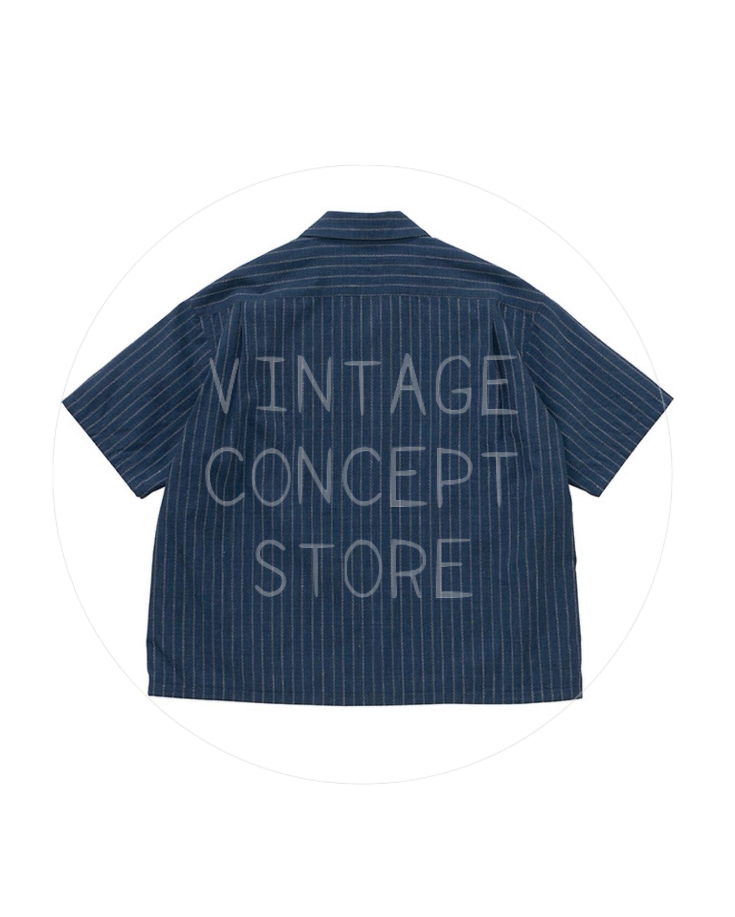 visvim 25AW WALLIS DOWN SHIRT S/S STRIPES