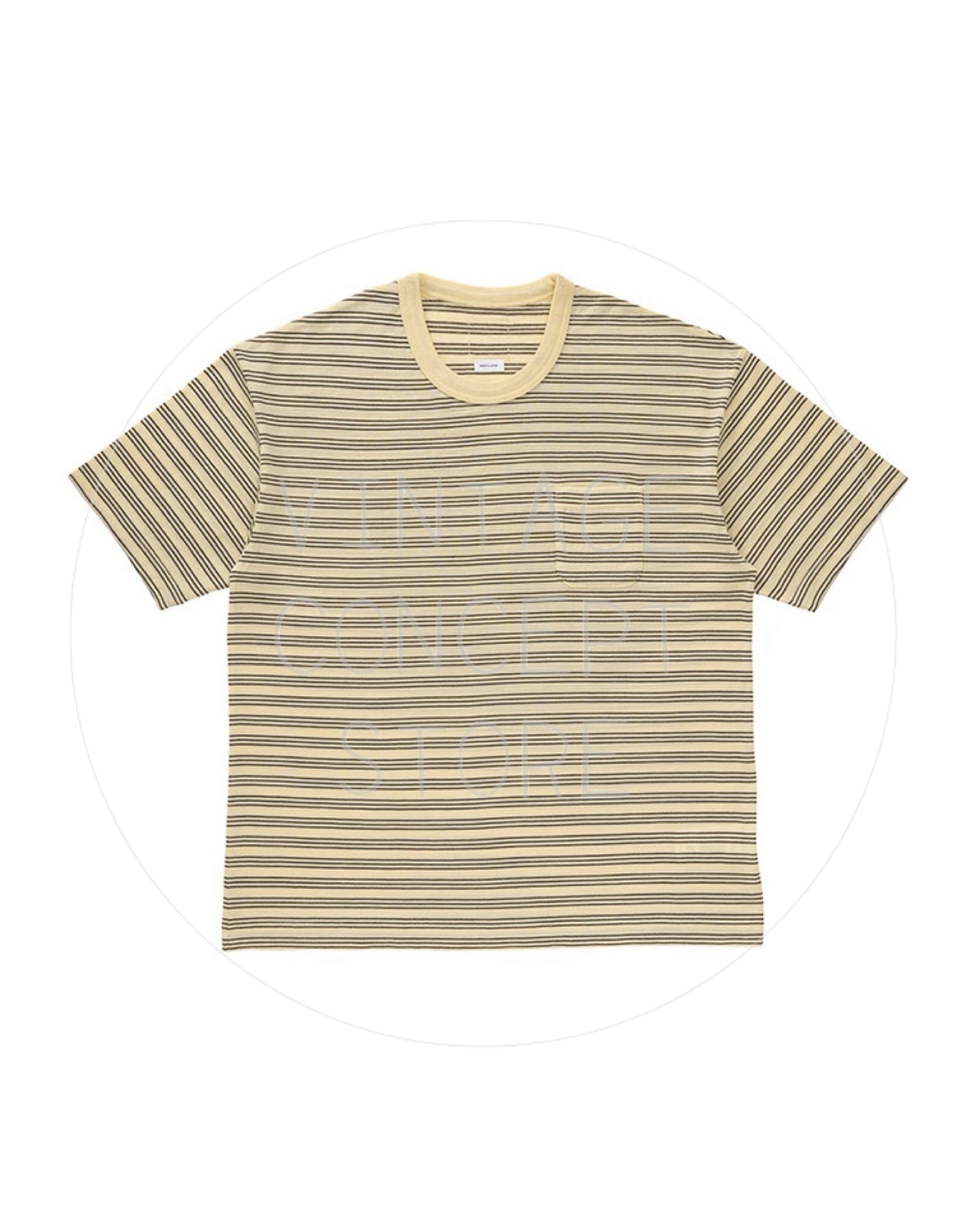 visvim 25AW JUMBO BORDER TEE S/S (SUPERFINE)