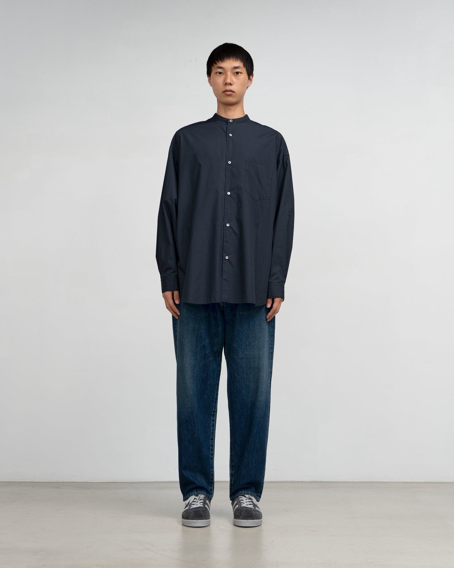 Graphpaper / Selvage Denim Five Pocket Tapered Pants -DARK FADE-