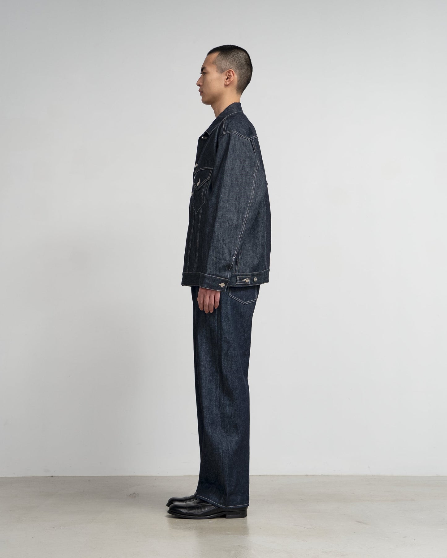 Graphpaper / Selvage Denim Trucker Jacket