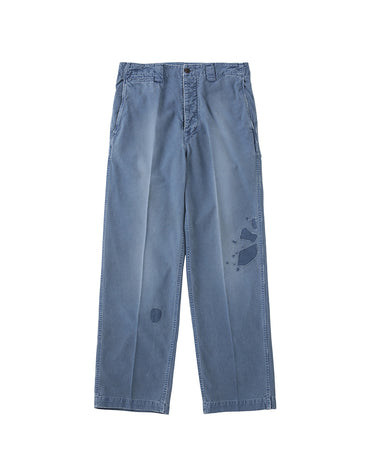 I.C.T. / WIDE CHINO PANTS CRASH