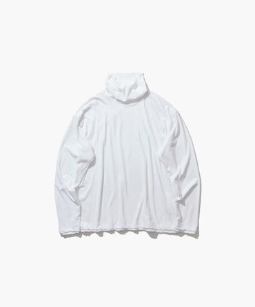 ATON 26AW FRESCA | LAYERED TURTLE NECK PULLOVER