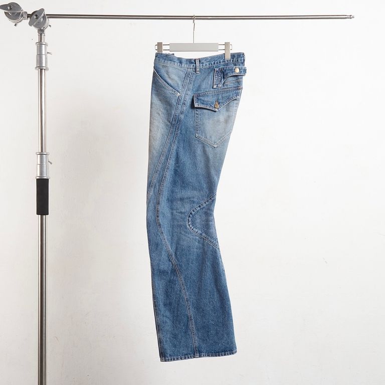 NVRFRGT 25SS 3D Twisted Jeans 2.0