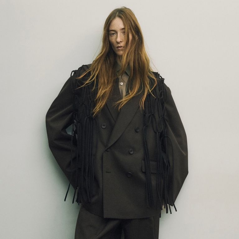 ssstein 25AW Oversized Double Breasted Jacket