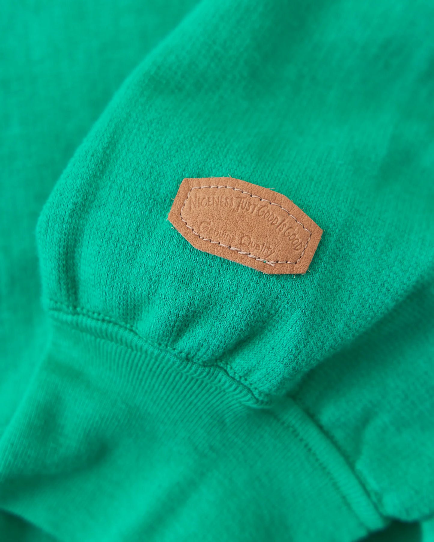 NICENESS 25AW R.PARADA / Lightweight Sweat Half-Zip Pullover
