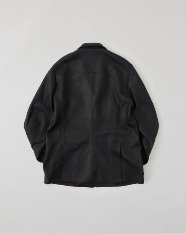 NICENESS 25AW KEENAN / Oiled Deer Leather Hunting Teba Jacket