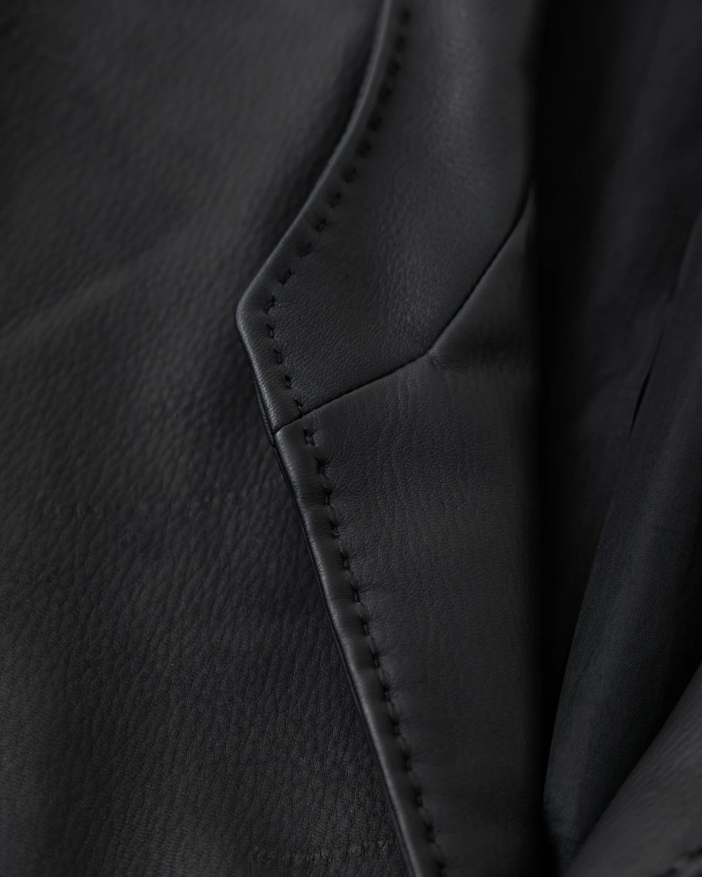 NICENESS 25AW KEENAN / Oiled Deer Leather Hunting Teba Jacket