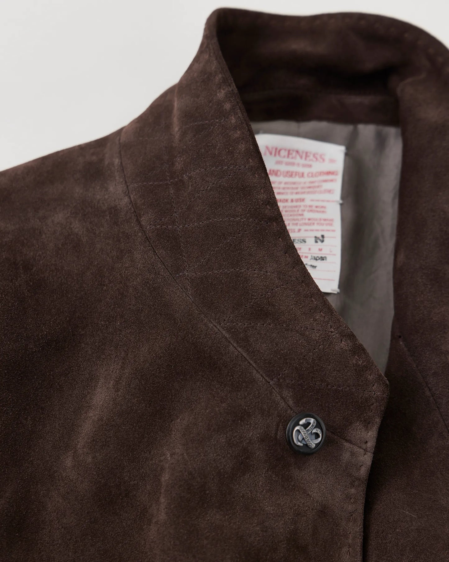 NICENESS 25AW CASABLANCAS / Cow Suede Hunting Teba Jacket