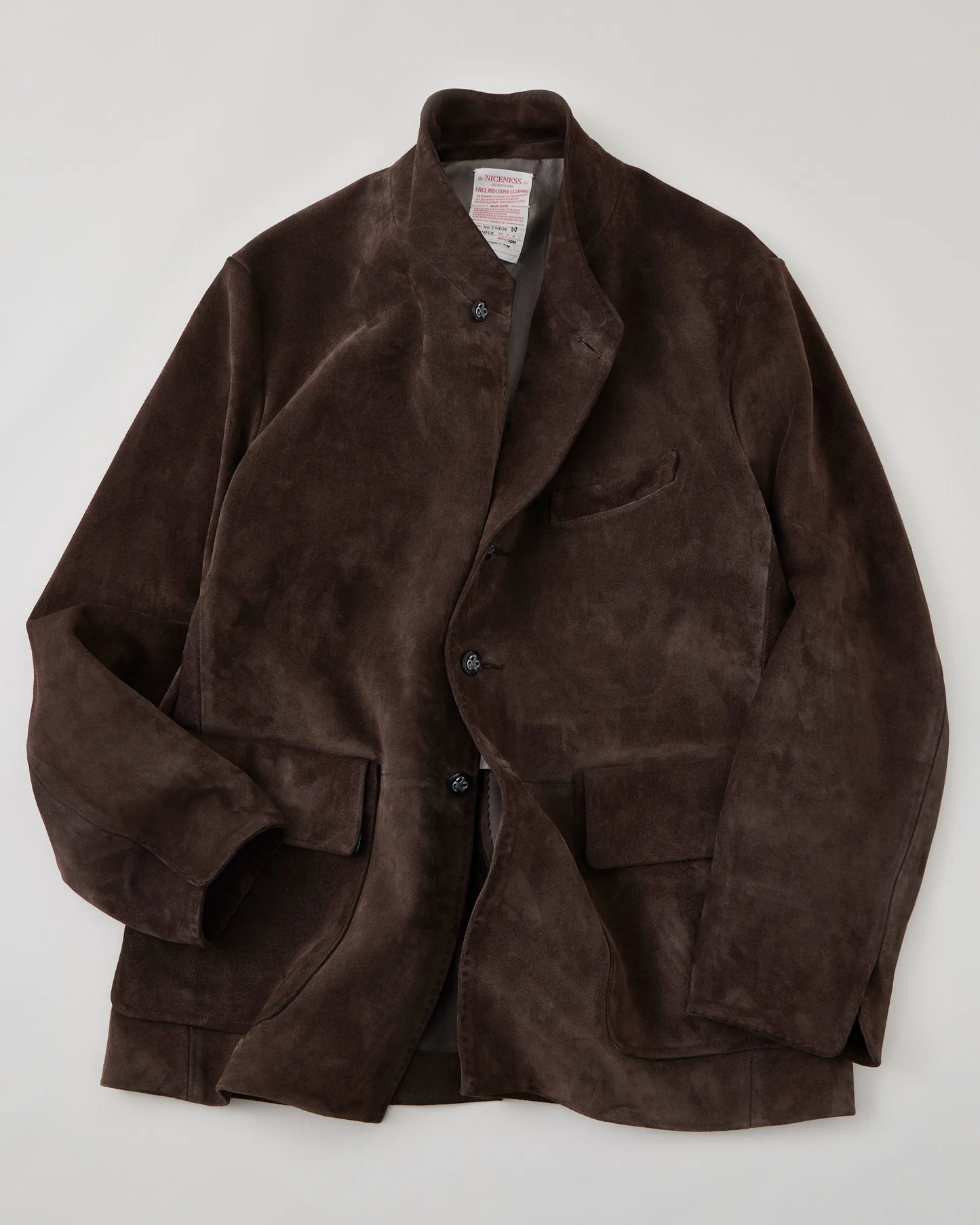 NICENESS 25AW CASABLANCAS / Cow Suede Hunting Teba Jacket