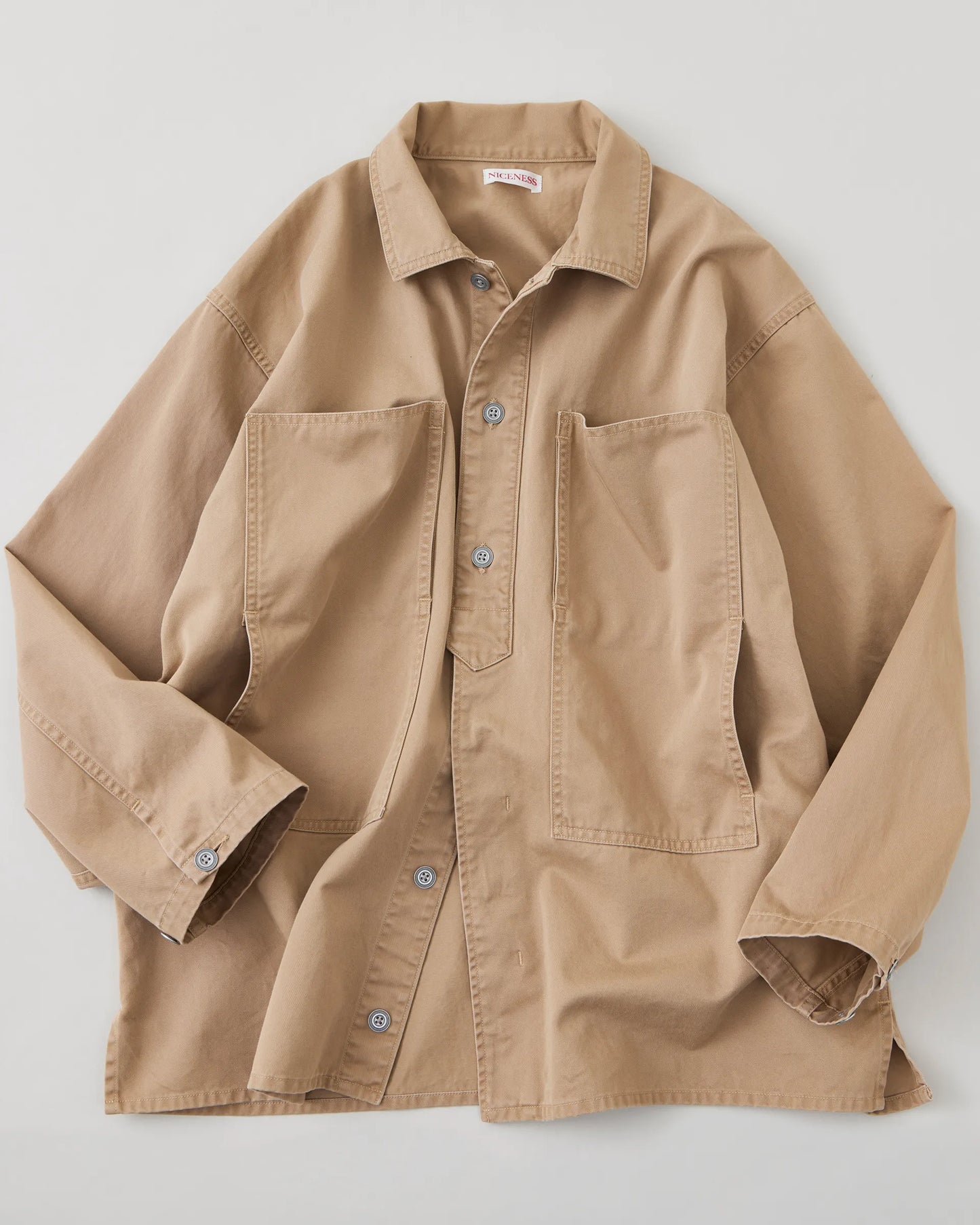 NICENESS 25AW C.COXON / Distressed Chino Jacket