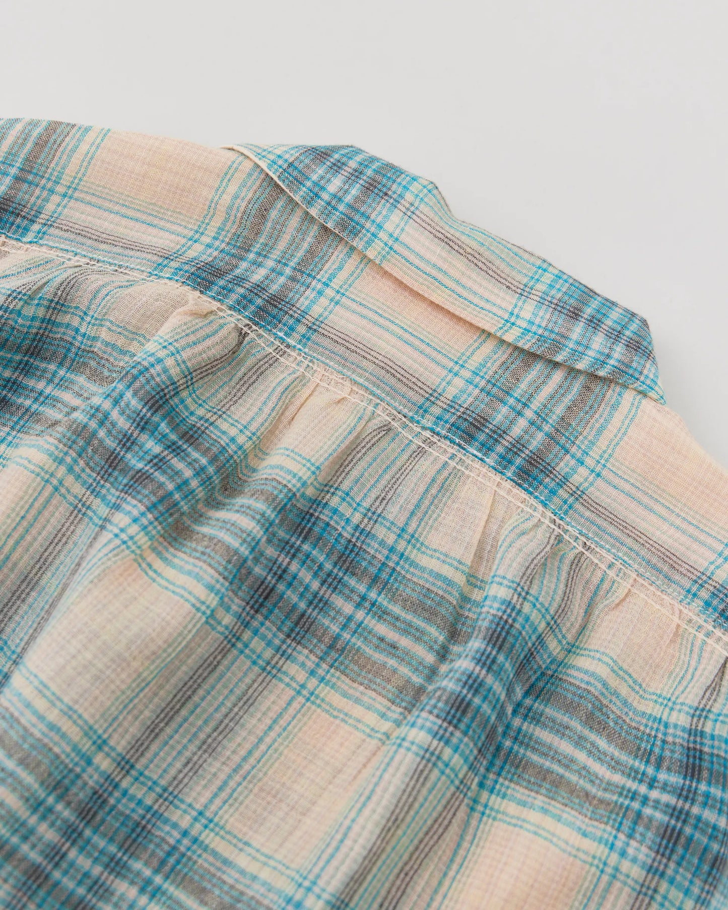 NICENESS 25AW THOM / Multicolor Ombre Open-Collar Shirt