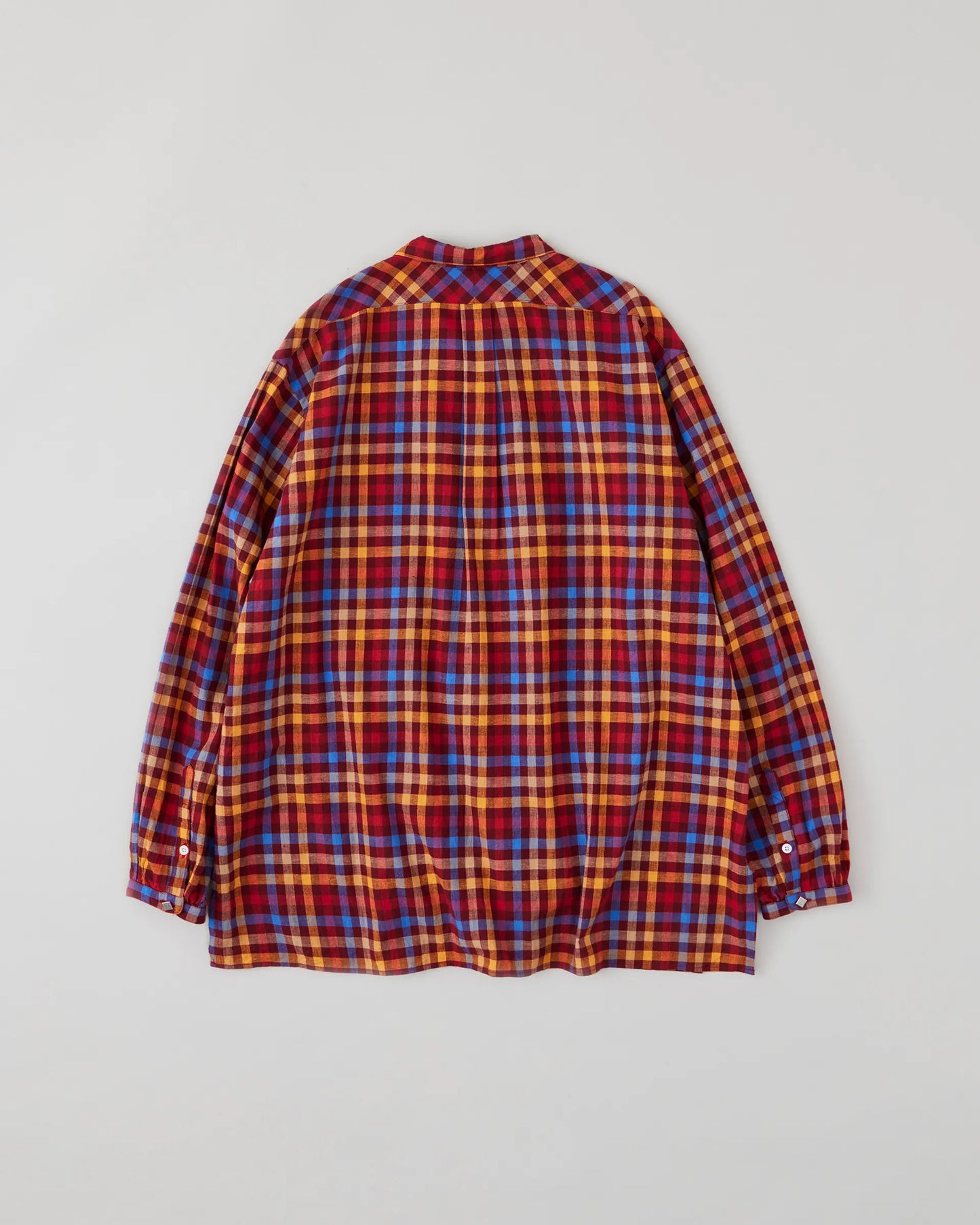 NICENESS 25AW LUCA / Deadstock Check Long Zip Pullover Shirt
