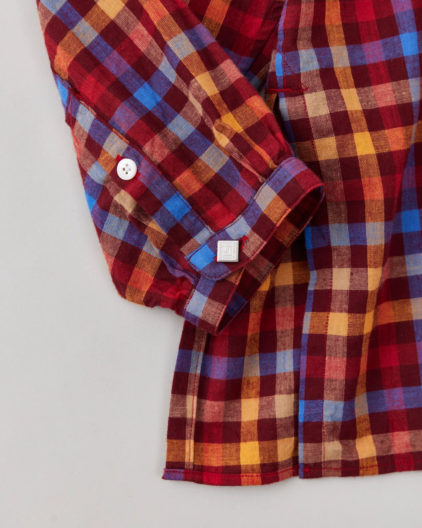 NICENESS 25AW LUCA / Deadstock Check Long Zip Pullover Shirt