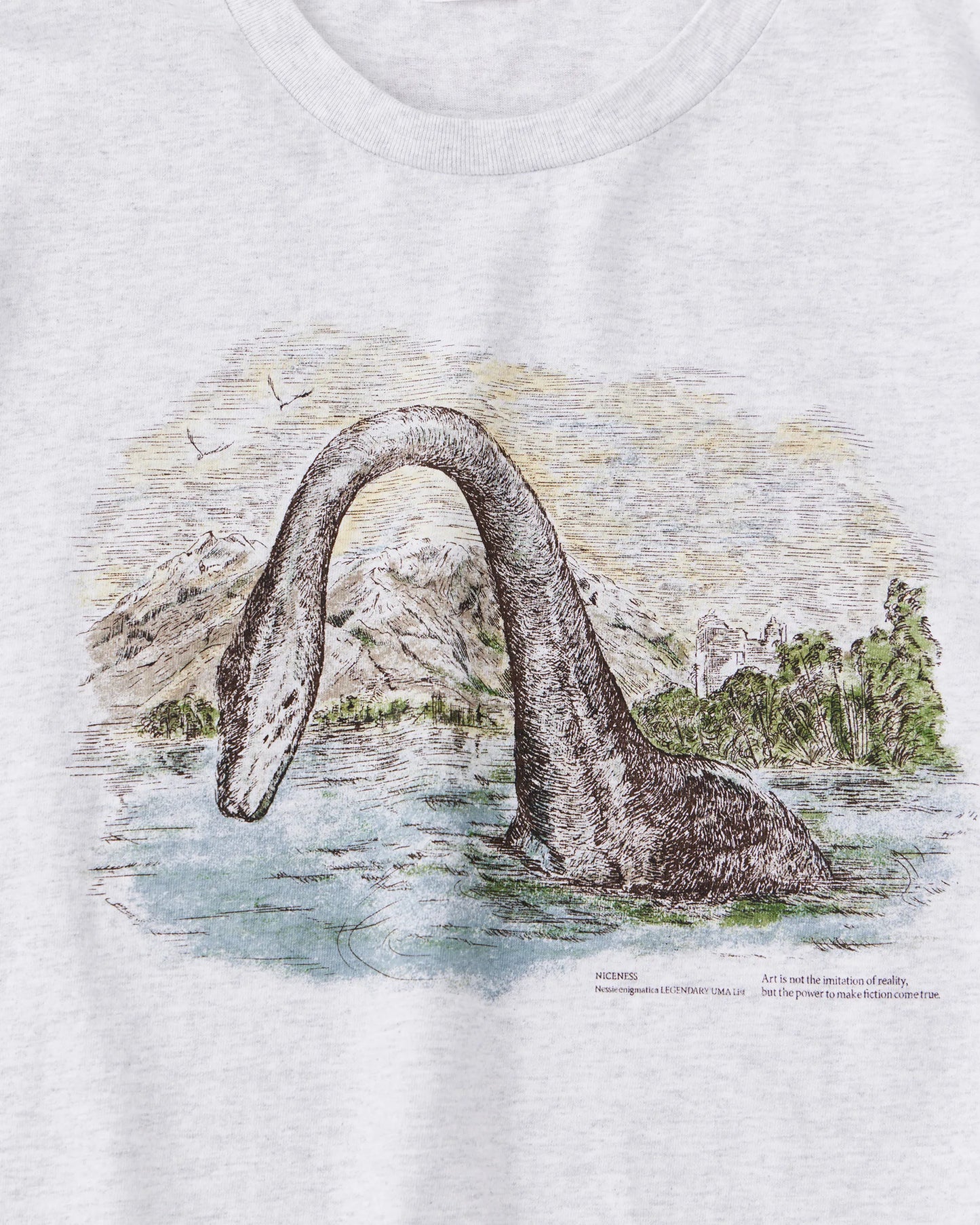 NICENESS 25AW G.BERNARD / UMA Print Tee Shirt