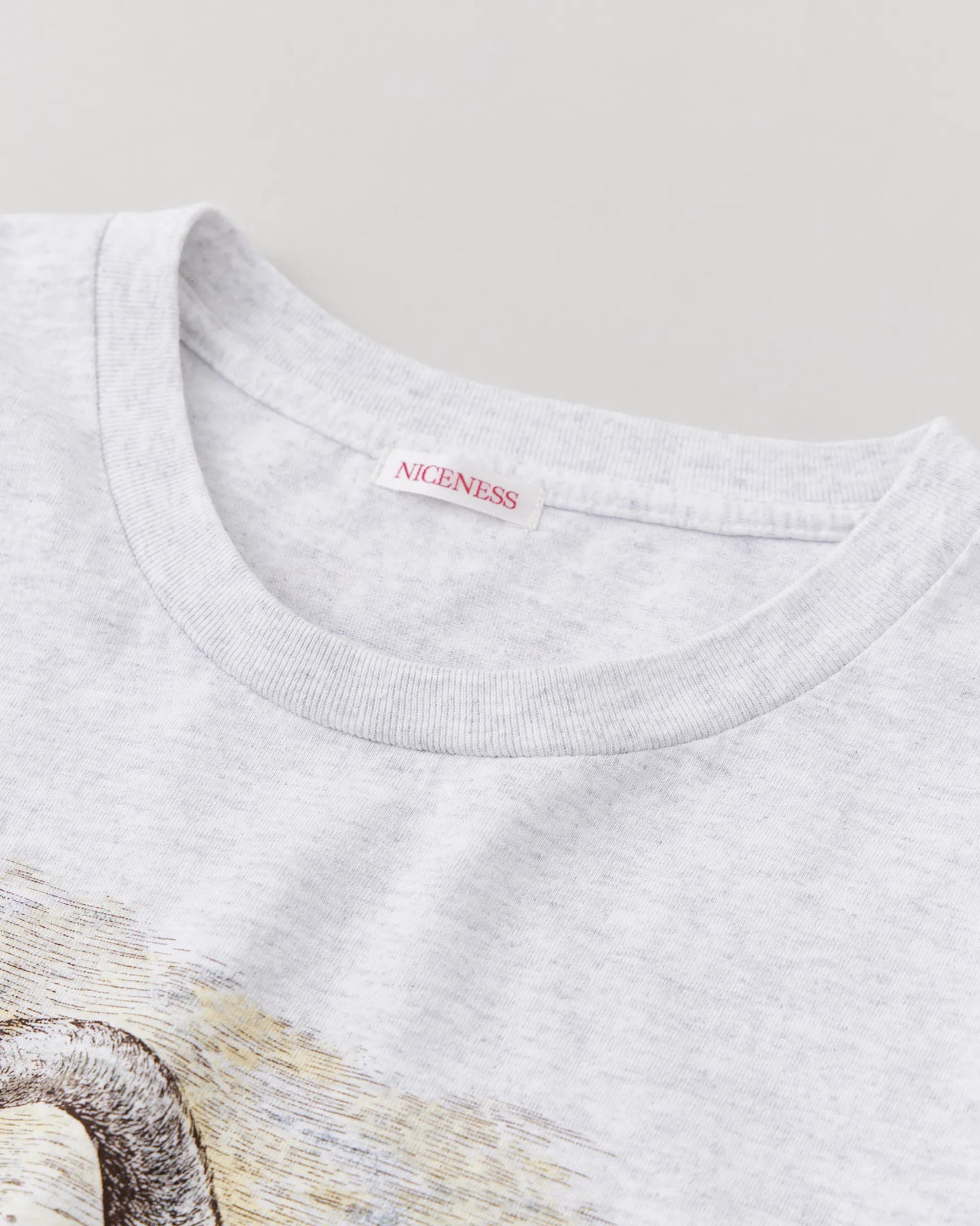 NICENESS 25AW G.BERNARD / UMA Print Tee Shirt