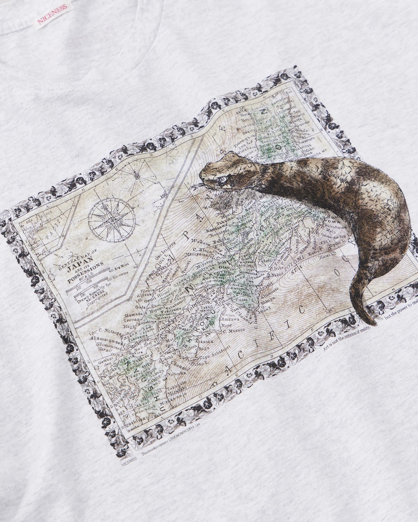 NICENESS 25AW G.BERNARD / UMA Print Tee Shirt