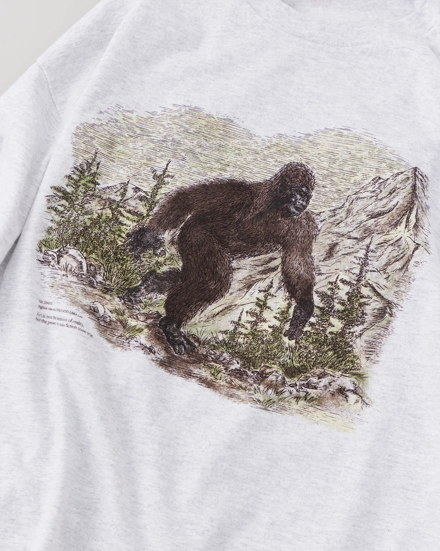 NICENESS 25AW G.BERNARD / UMA Print Tee Shirt