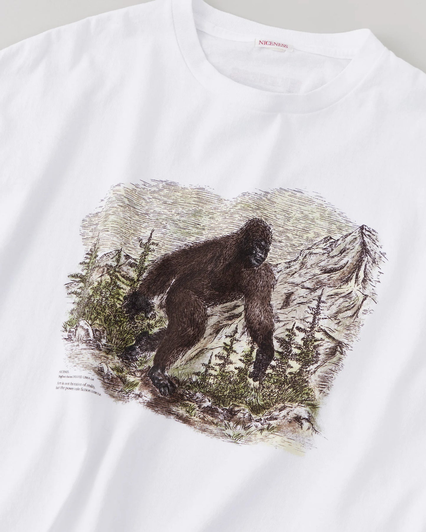 NICENESS 25AW U.BERNARD / UMA Print Tee Shirt