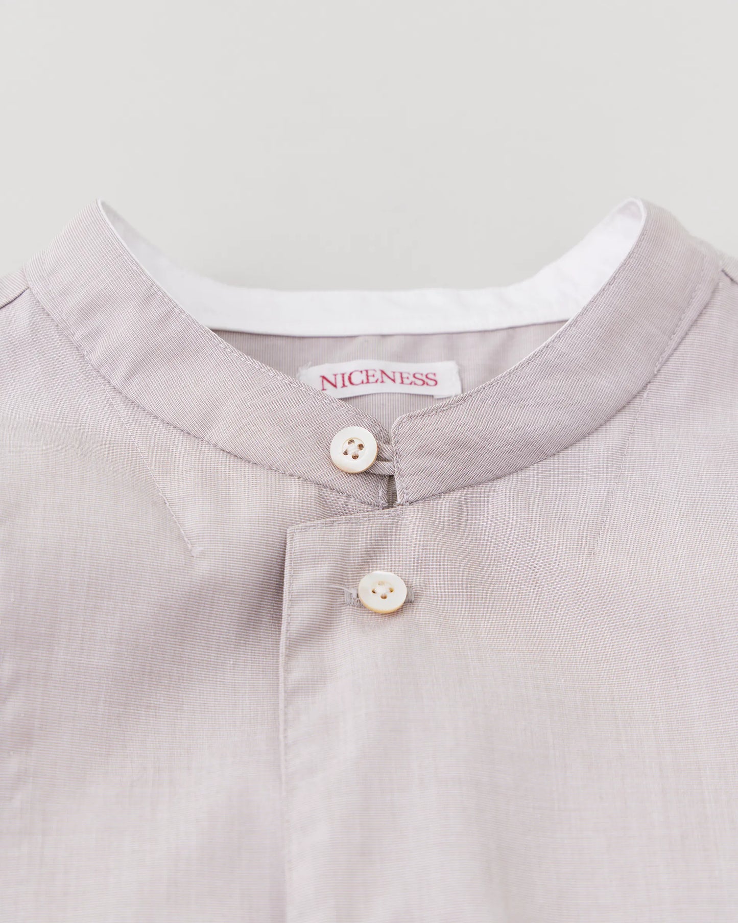 NICENESS 25AW C.CHAD / End-on-End Chambray Shirt Jacket