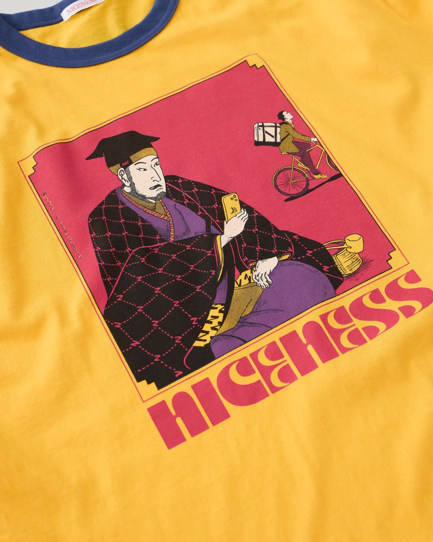 NICENESS 25SS T.ATHENA / Sado Ringer Tee