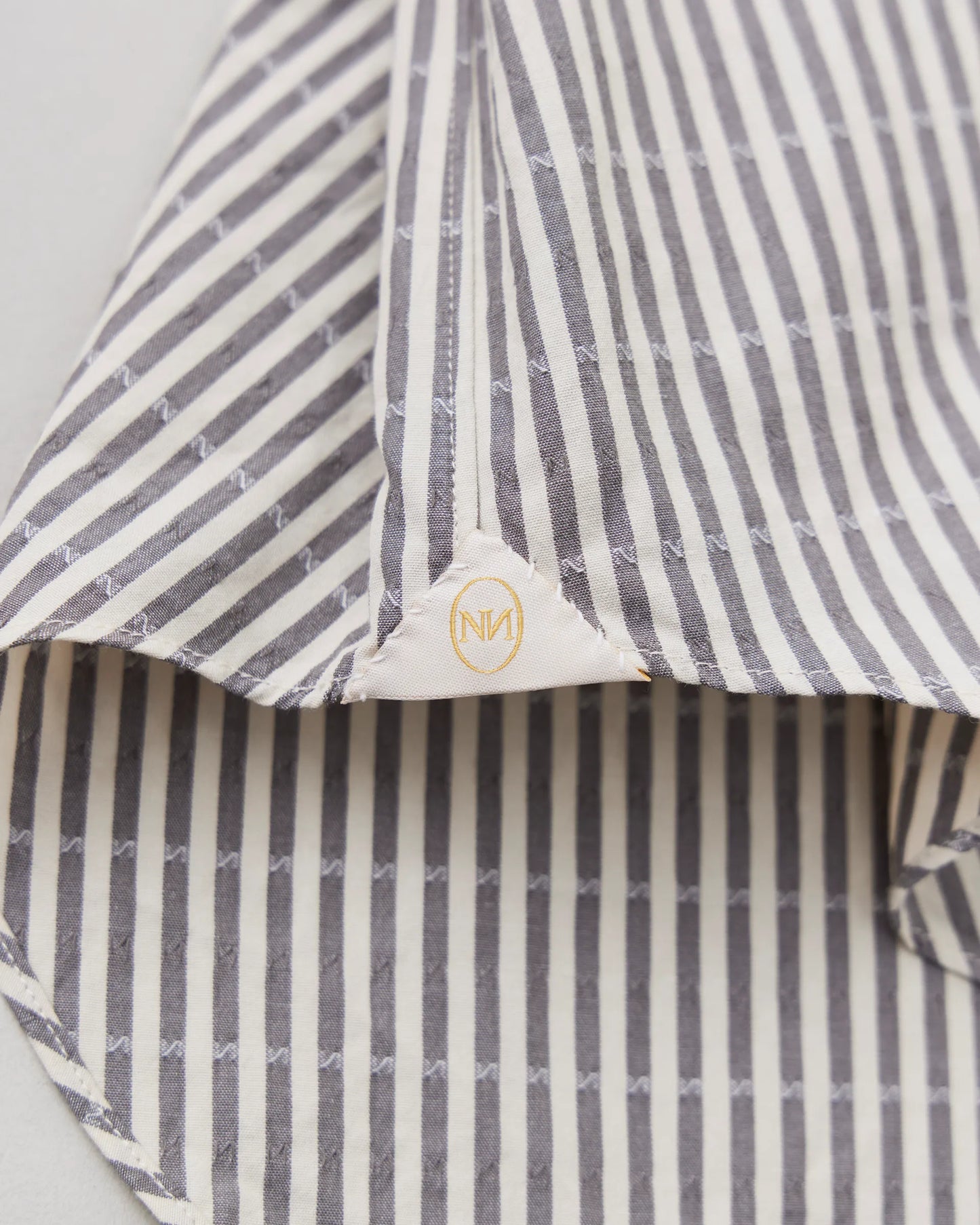 NICENESS 25AW CLEMENT / Dobby Stripe Regular Collar Dress Shirt