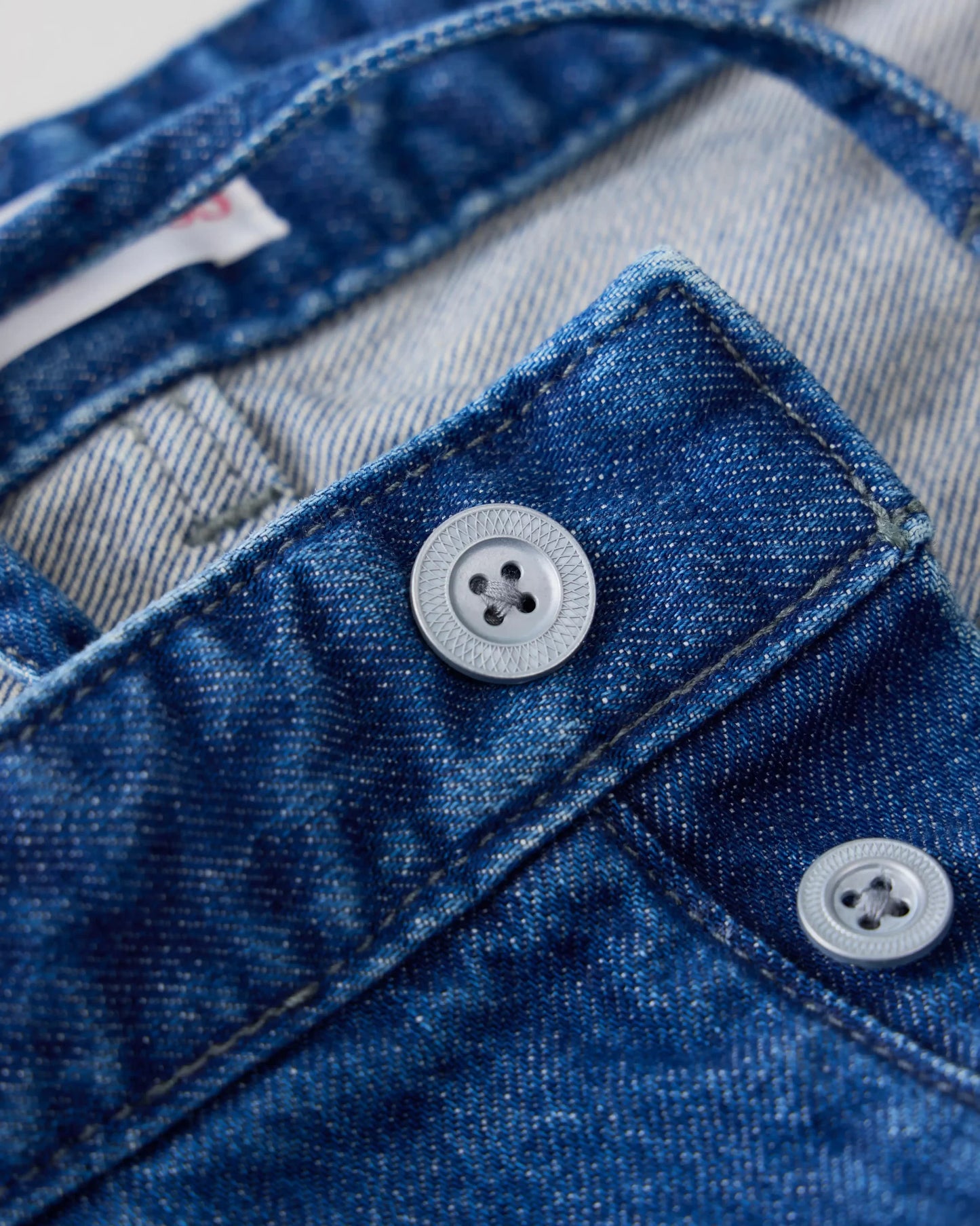 NICENESSS 25SS E.STU / Aged Effect Baggy Shorts - Indigo