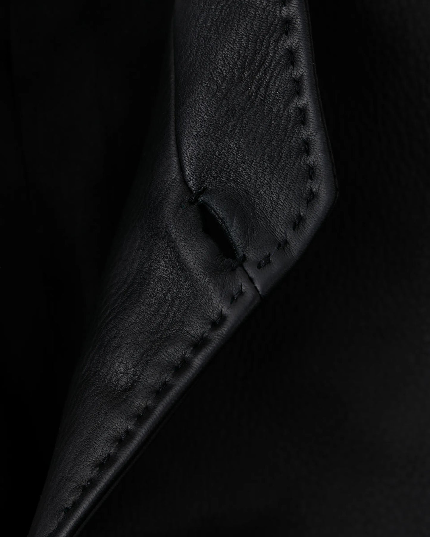 NICENESS 25AW KEENAN / Oiled Deer Leather Hunting Teba Jacket