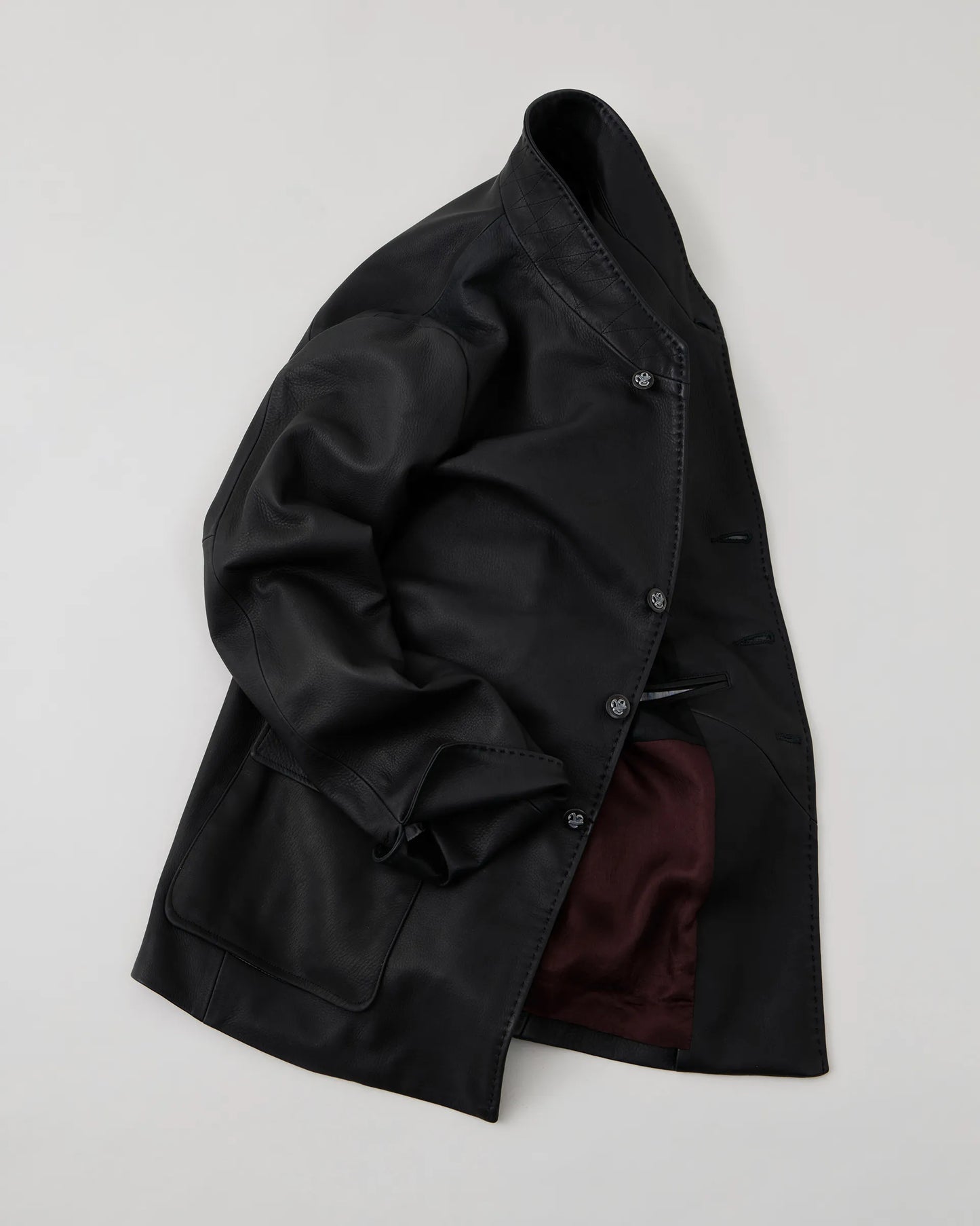 NICENESS 25AW KEENAN / Oiled Deer Leather Hunting Teba Jacket