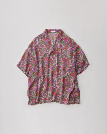 NICENESS 25SS MADAN / Silk Chiffon Skipper Shirt