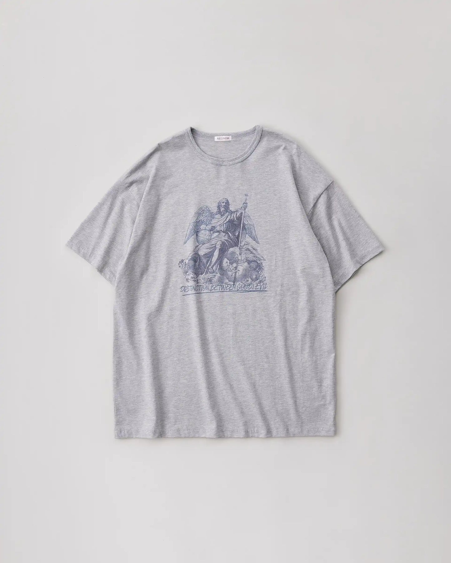 NICENESS 25SS RAMONE / Crewneck T Shirt Short Sleeve - Zeus