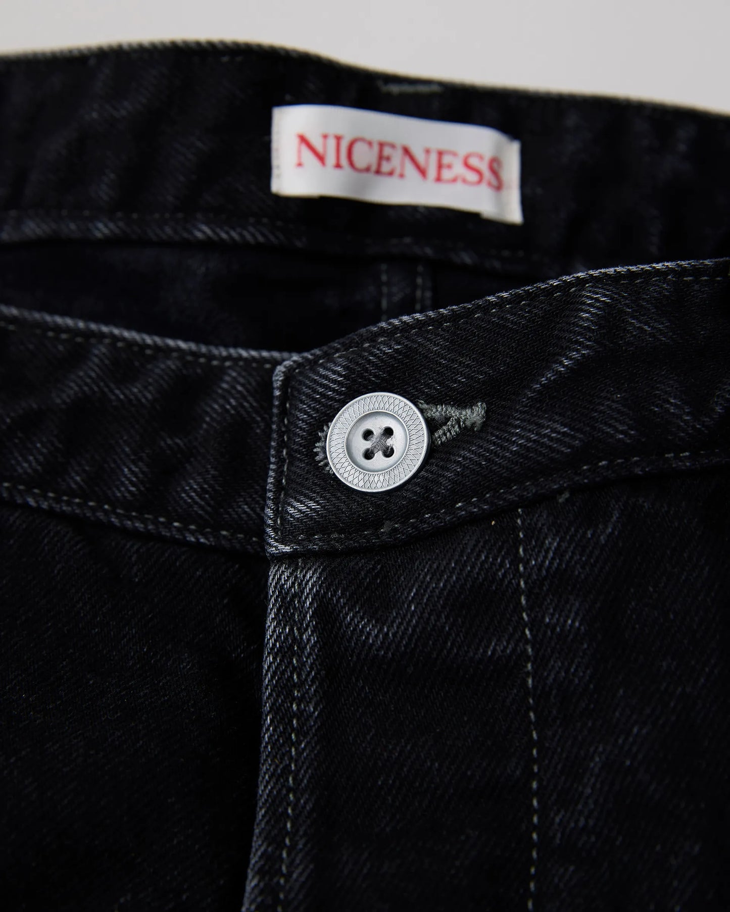 NICENESS 25SS B.STU / Aged Effect Baggy Shorts