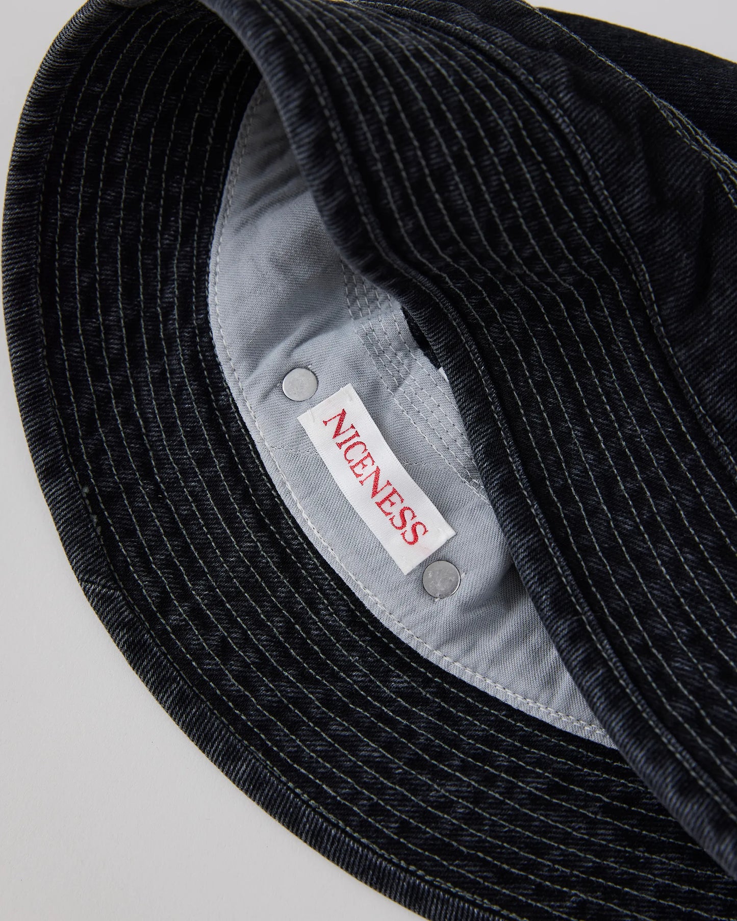 NICENESS 25SS B.MATLOCK / Aged Effect Denim Hat
