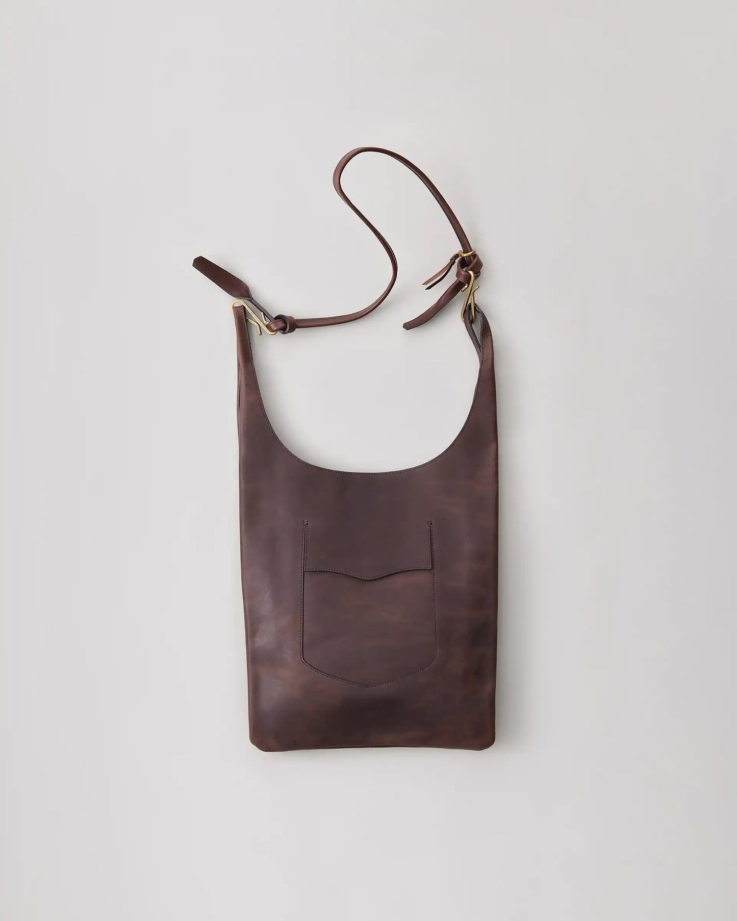 NICENESS 25SS H.R.LOWE-MIDI / NN Shoulder Bag / Medium Size - Oiled Horse Leather