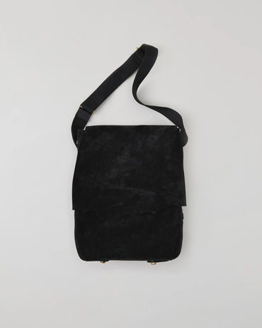 NICENESS 25AW CS.MARTY / Cow Suede Scrunched Shoulder Bag