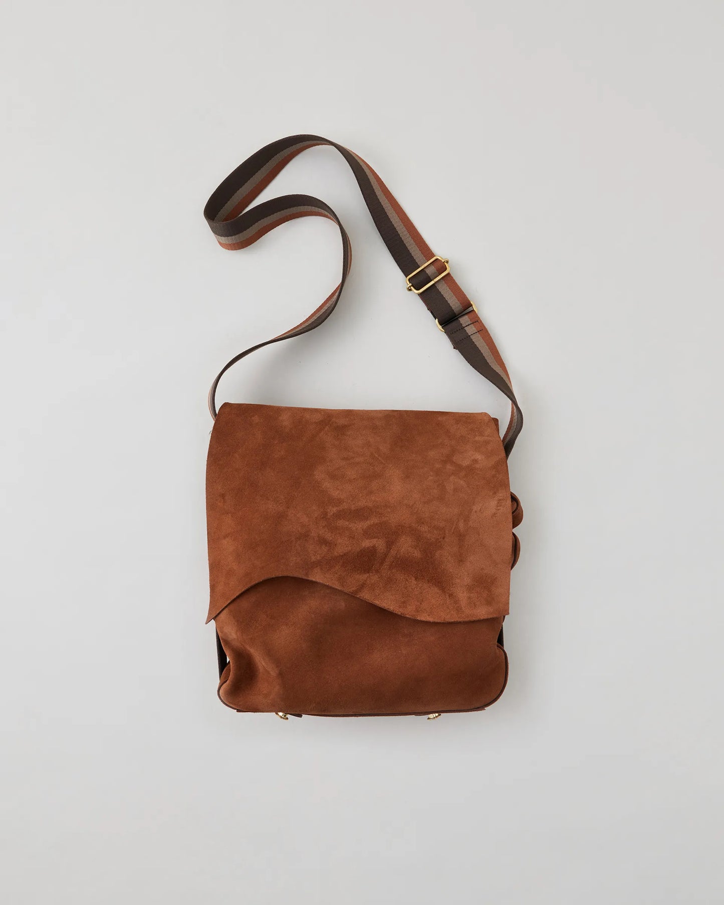 NICENESS 25AW CS.MARTY / Cow Suede Scrunched Shoulder Bag