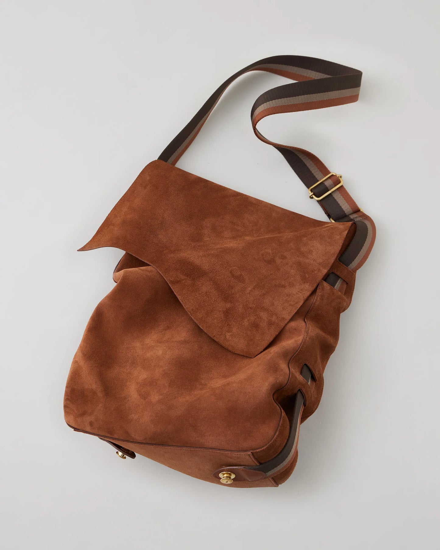 NICENESS 25AW CS.MARTY / Cow Suede Scrunched Shoulder Bag