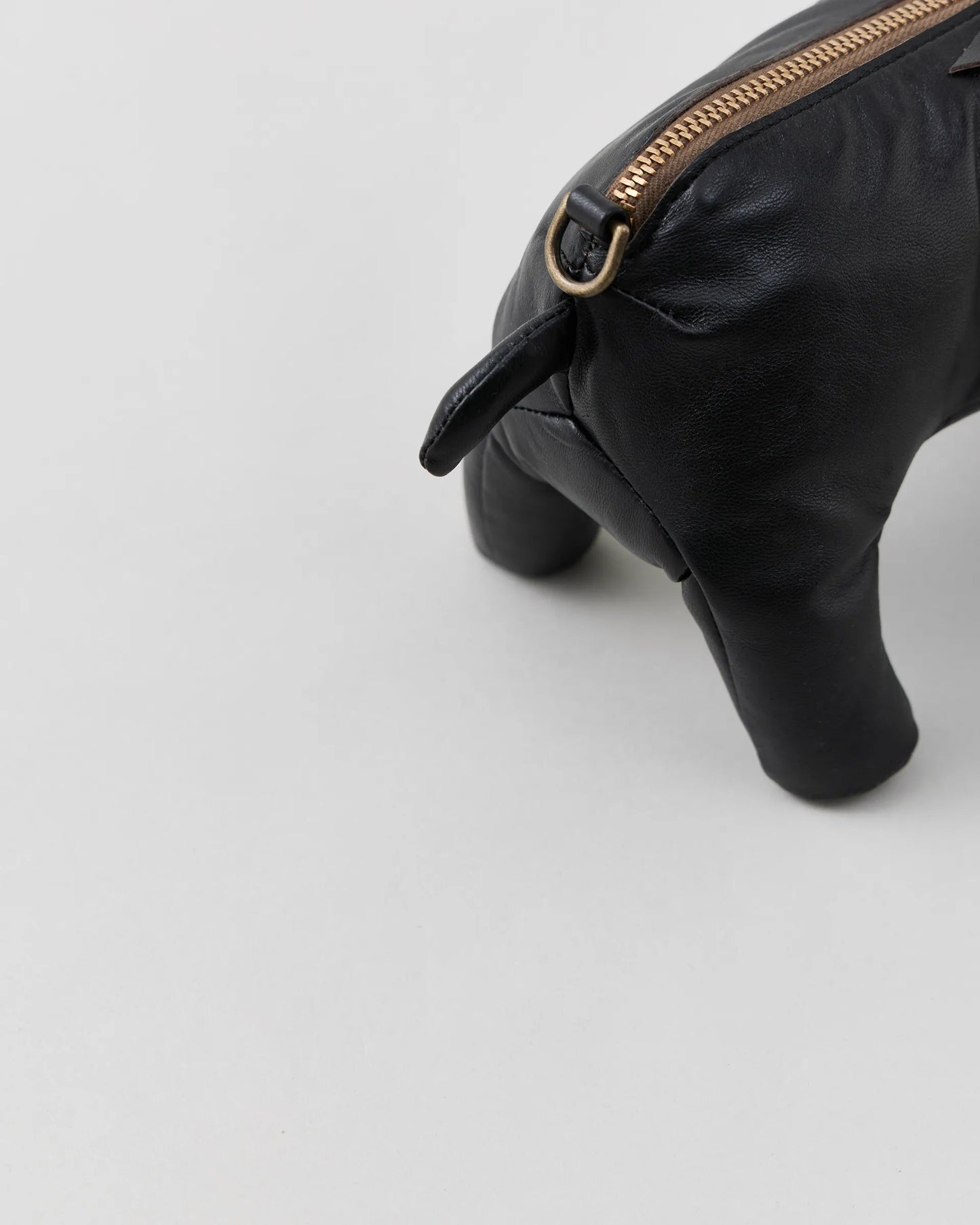 NICENESS 25AW B.CHESTY / Brown Core Lamb Leather Animal Bag