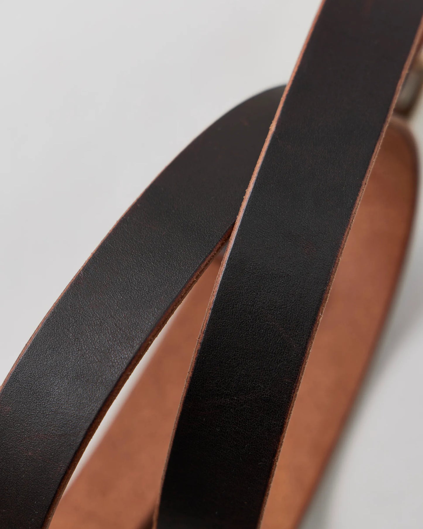 NICENESS 25AW CASE / Brown Core Oiled Cow Leather Belt