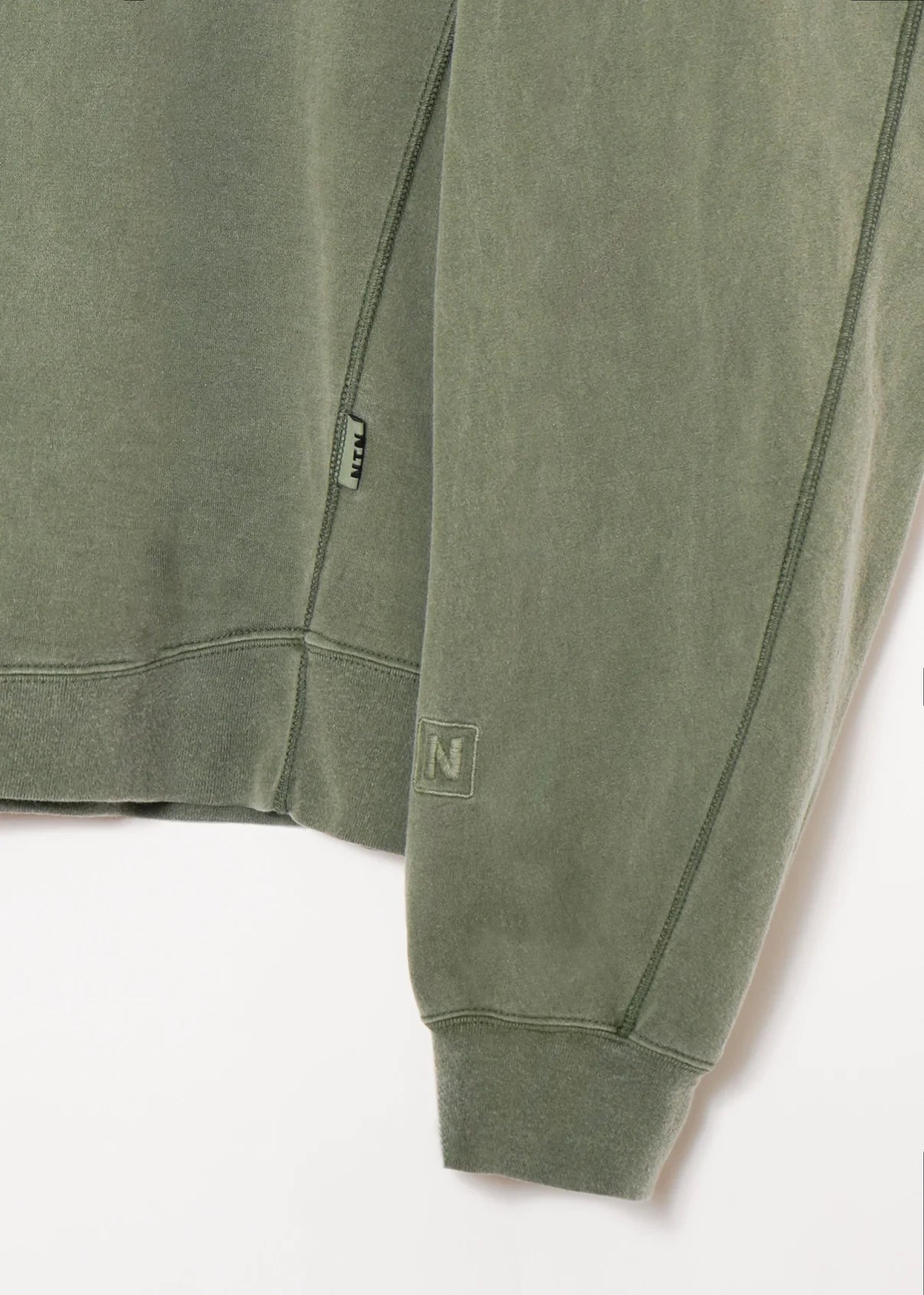 NTN 25SS N1 HALF ZIP L/S POLO