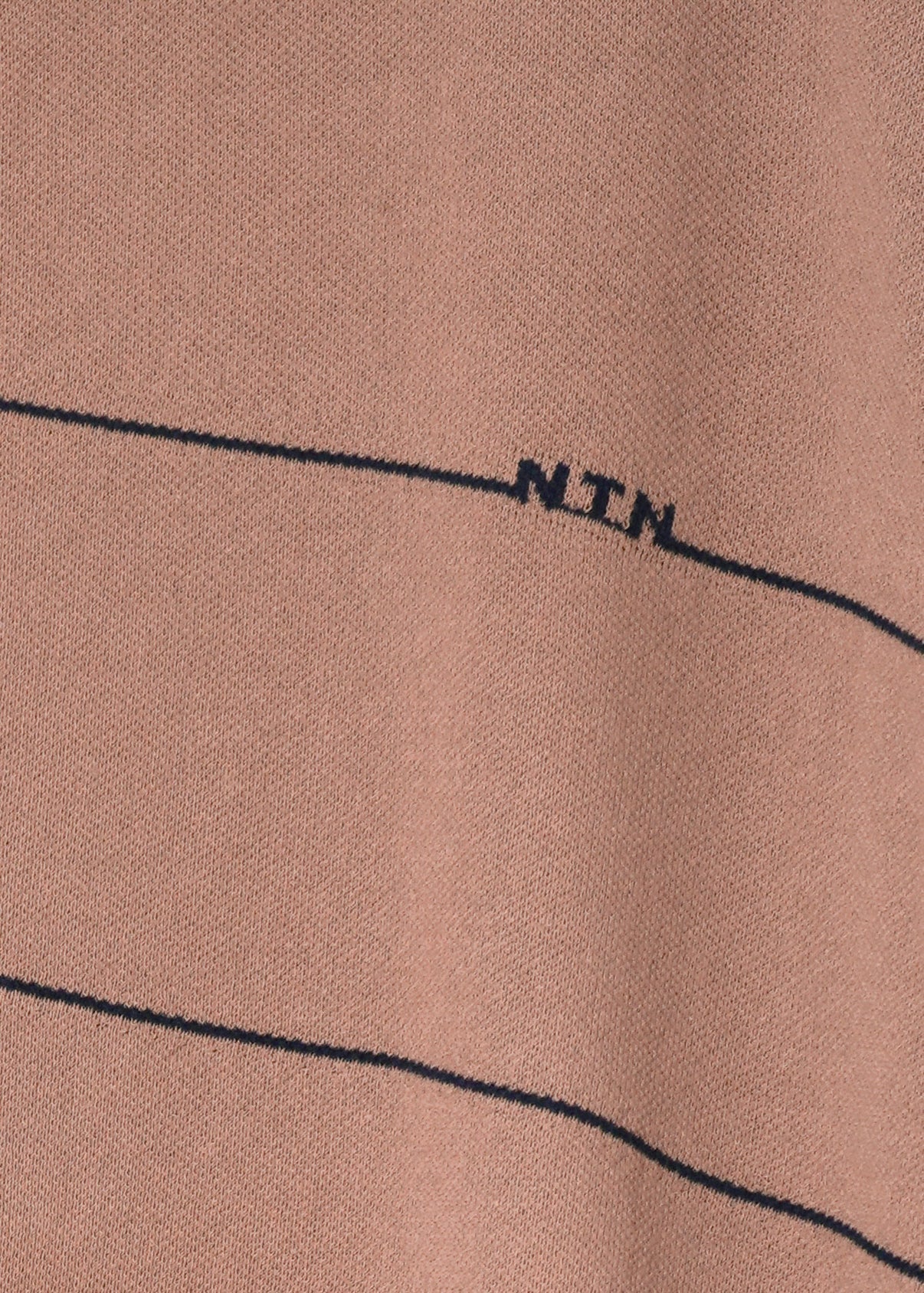NTN 25SS ANGLE BORDER KNIT POLO