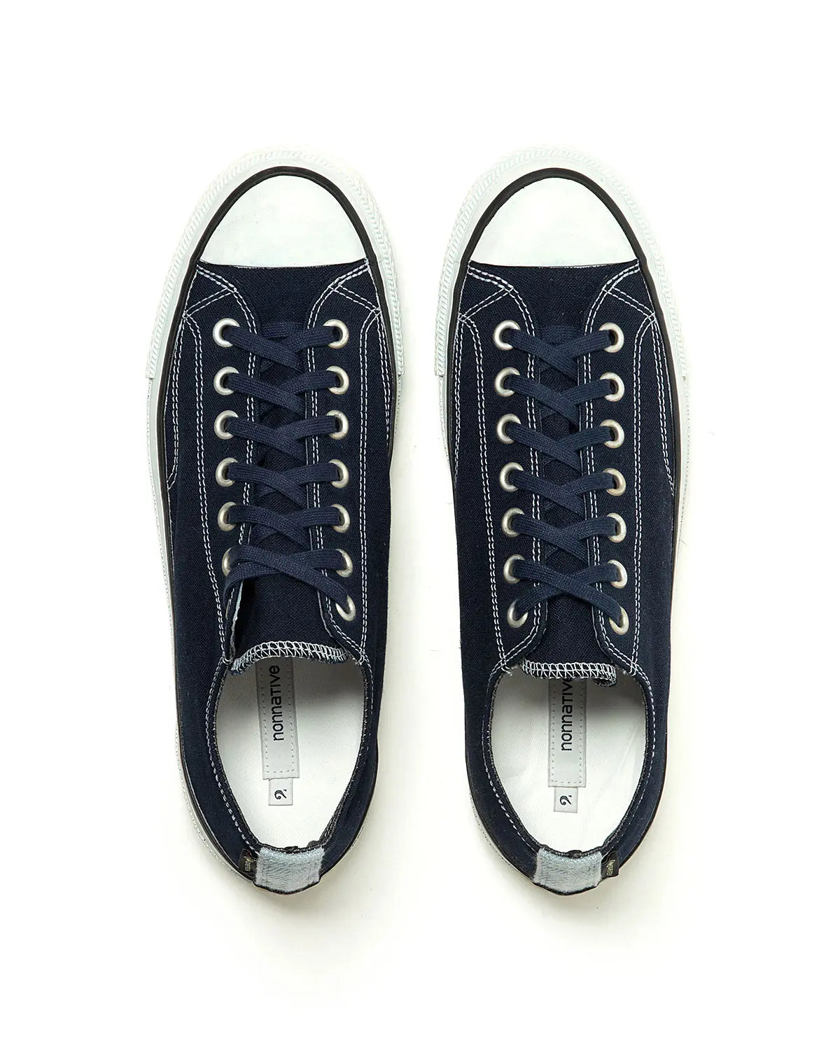 nonnative 25SS DWELLER TRAINER LOW COTTON CANVAS OVER DYE WITH GORE-TEX by SPINGLE