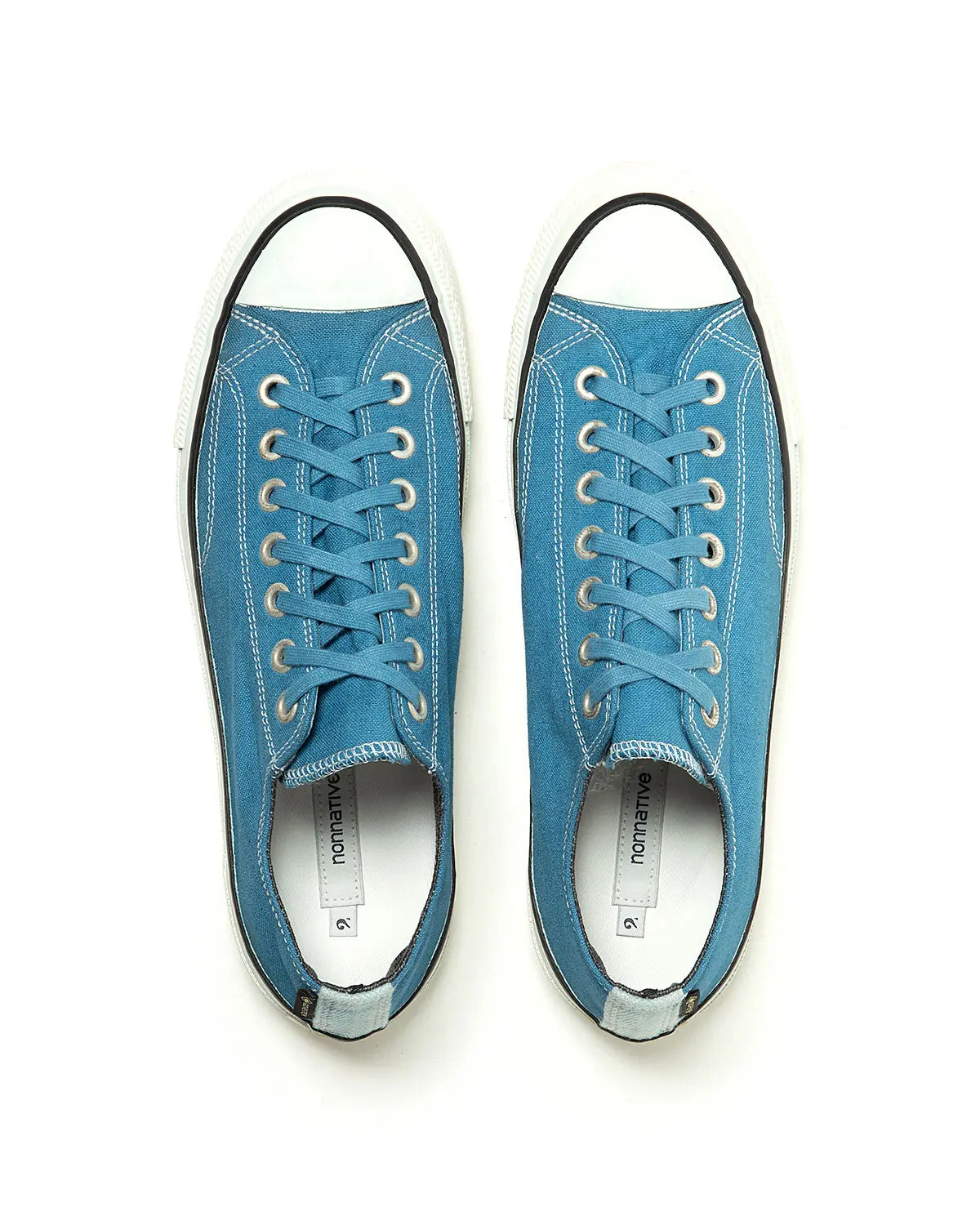 nonnative 25SS DWELLER TRAINER LOW COTTON CANVAS OVER DYE WITH GORE-TEX by SPINGLE