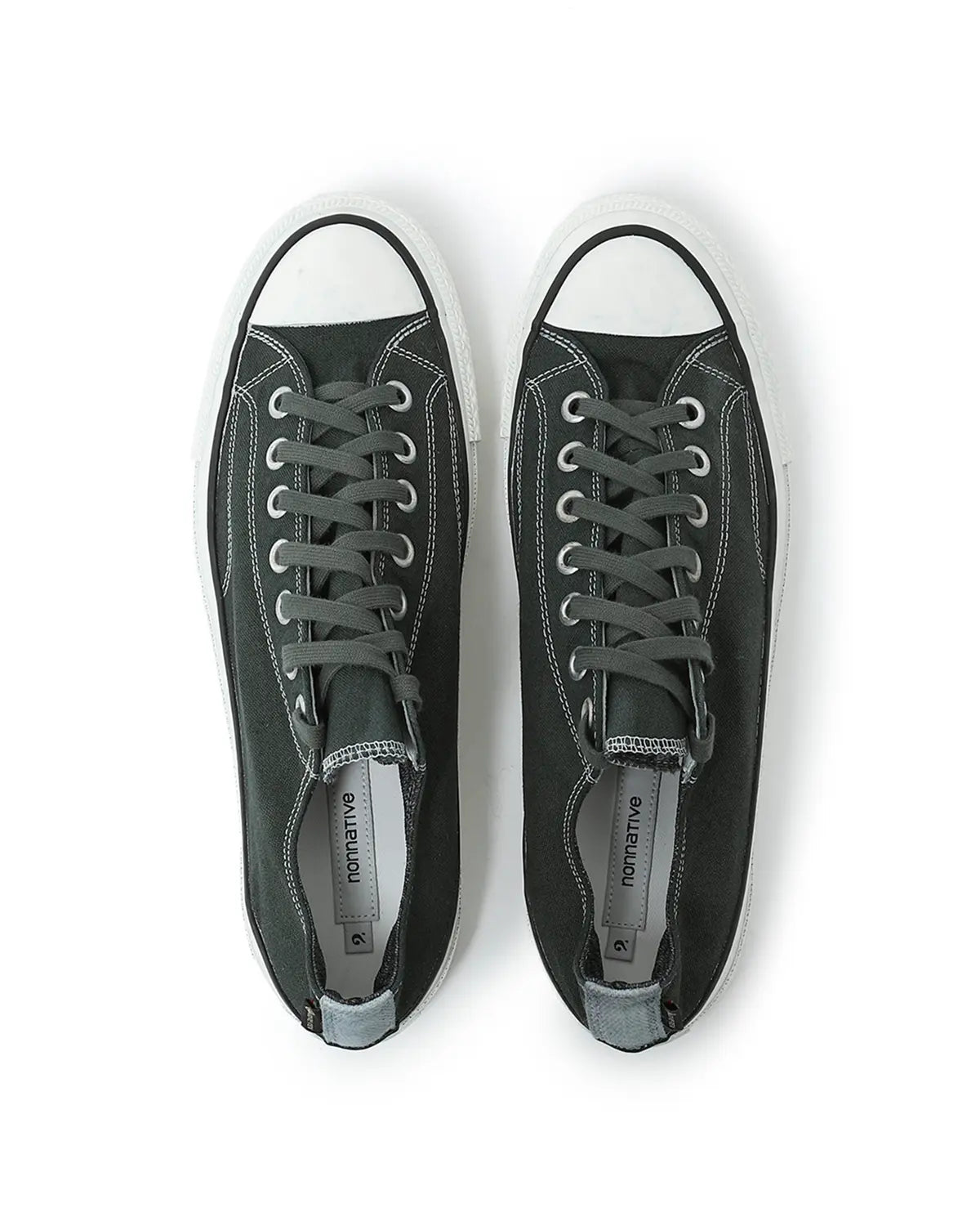 nonnative 25SS DWELLER TRAINER LOW COTTON CANVAS OVER DYE WITH GORE-TEX by SPINGLE